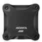 ADATA SD600Q 480GB Black Gen1 External Solid State Drive (SSD)