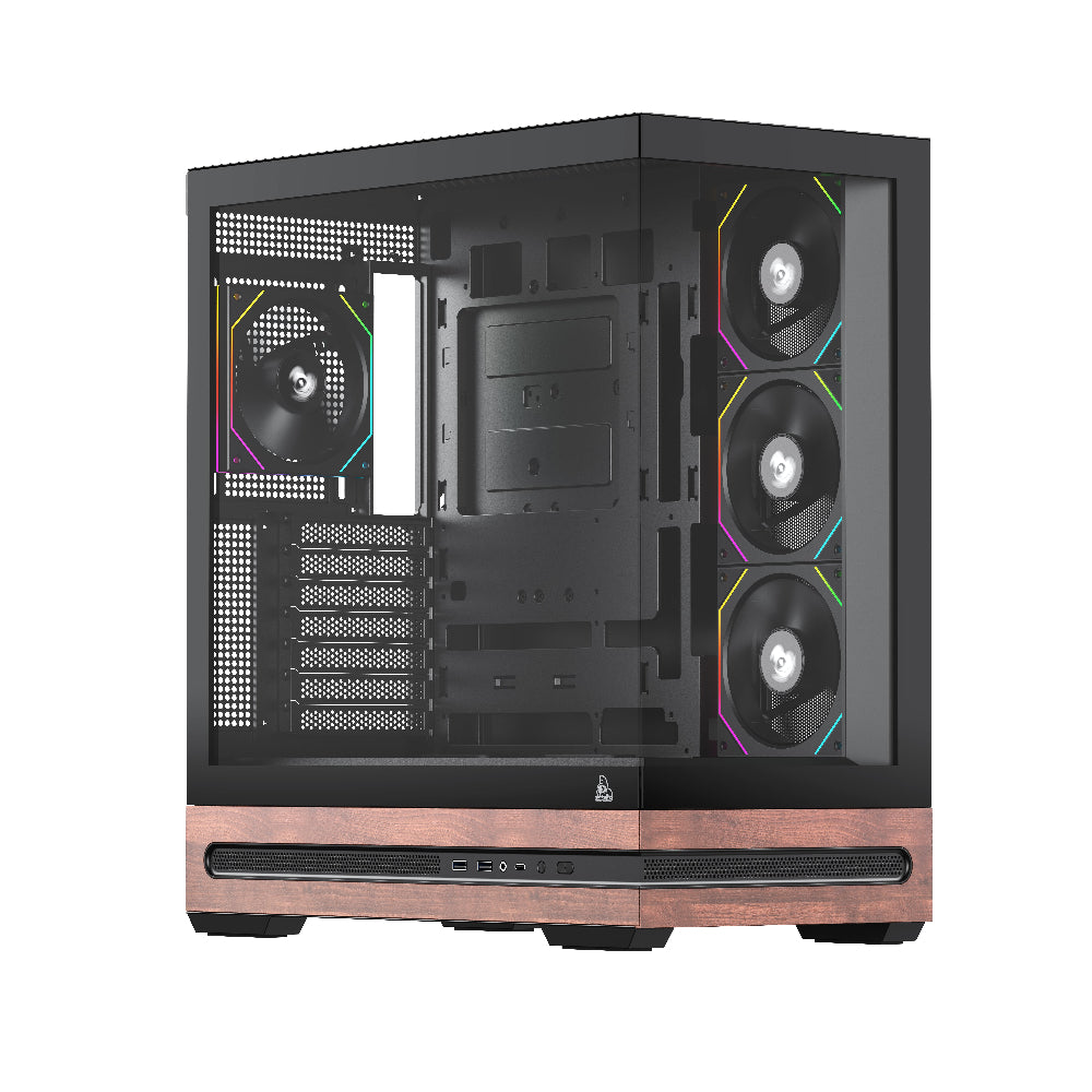 TAG Gamerz Stellar Prime ARGB EATX Mid Tower Cabinet (Black)