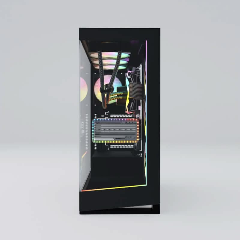CyberPowerPC Vista 730, AMD Ryzen 7 7800X, 32GB (2*16GB) DDR5, 1TB NVMe M.2 SSD, GIGABYTE GeForce RTX 5070 Ti GAMING OC 16GB GDDR7, Win 11 Home