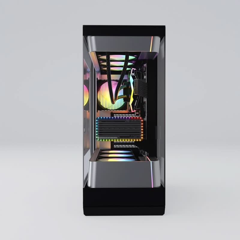 CyberPowerPC Vista 950, AMD Ryzen 9 9950X, 32GB DDR5 RAM, 2TB NVMe M.2 SSD,  GIGABYTE GeForce RTX 5080 Gaming OC 16GB GDDR7 Graphics Card Black, WIN 11 HOME