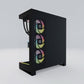 CyberPowerPC Vista 730, AMD Ryzen 7 7800X, 32GB (2*16GB) DDR5, 1TB NVMe M.2 SSD, GIGABYTE GeForce RTX 5070 Ti GAMING OC 16GB GDDR7, Win 11 Home