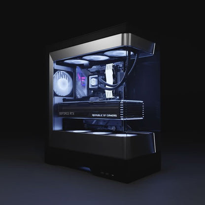 CyberPowerPC Vista 950, AMD Ryzen 9 9950X, 32GB DDR5 RAM, 2TB NVMe M.2 SSD,  GIGABYTE GeForce RTX 5080 Gaming OC 16GB GDDR7 Graphics Card Black, WIN 11 HOME