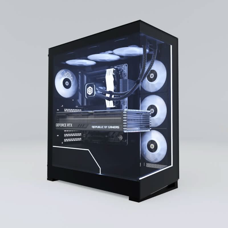 CyberPowerPC Vista 730, AMD Ryzen 7 7800X, 32GB (2*16GB) DDR5, 1TB NVMe M.2 SSD, GIGABYTE GeForce RTX 5070 Ti GAMING OC 16GB GDDR7, Win 11 Home