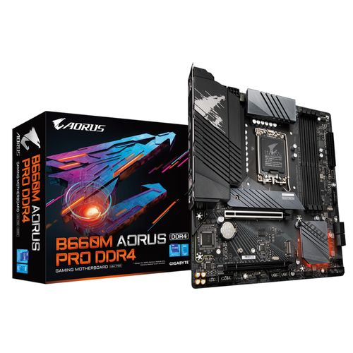 GIGABYTE B660M Aorus Pro DDR4 Intel Motherboard