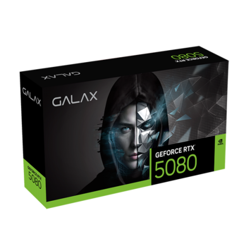 GALAX Geforce RTX 5080 1 Click OC 16GB NVIDIA Graphic Card
