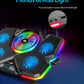 COSMIC BYTE CYCLONE RGB COOLING PAD BLACK/BLUE