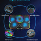COSMIC BYTE CYCLONE RGB COOLING PAD BLACK/BLUE