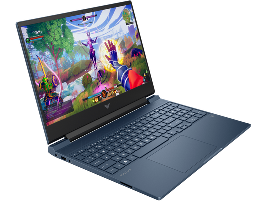 HP VICTUS 15-FA1278TX 13TH GENERATION INTEL CORE I5 PROCESSORWINDOWS 11 HOME 39.6 CM (15.6) DIAGONAL, FHD 144 HZ REFRESH RATE NVIDIA GEFORCE RTX 4050 6GB16 GB DDR4 RAM 512 GB SSD HARD DRIVE BACKLIT KEYBOARD