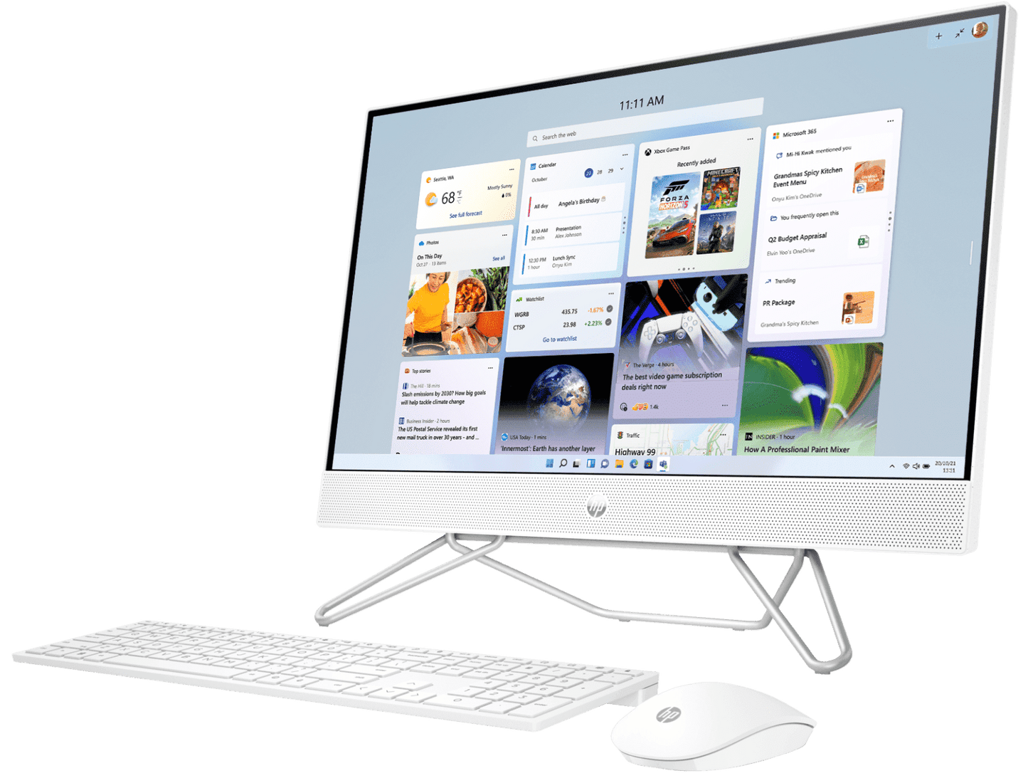 AIO HP 24 CB1901IN [CI3-1215 12TH GEN/8GB/512GB SSD/WIN11 HOME+MSO/24.0 INCH/INTEGRATED GRAPHICS /1 YEAR(S)]