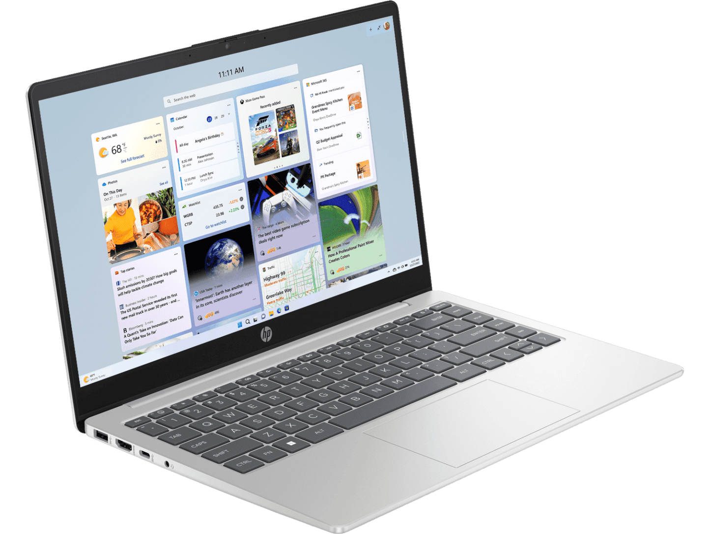 HP 14-EP0340TU (I5-1334U/16/512GB/W11 MS24/SILVER)