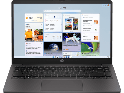 HP 245 G10 \14 INCH HD\R5 7520U\8GB\512GB\PLASTIC\DARK ASH\WIFI 6\DOS\1 YEAR