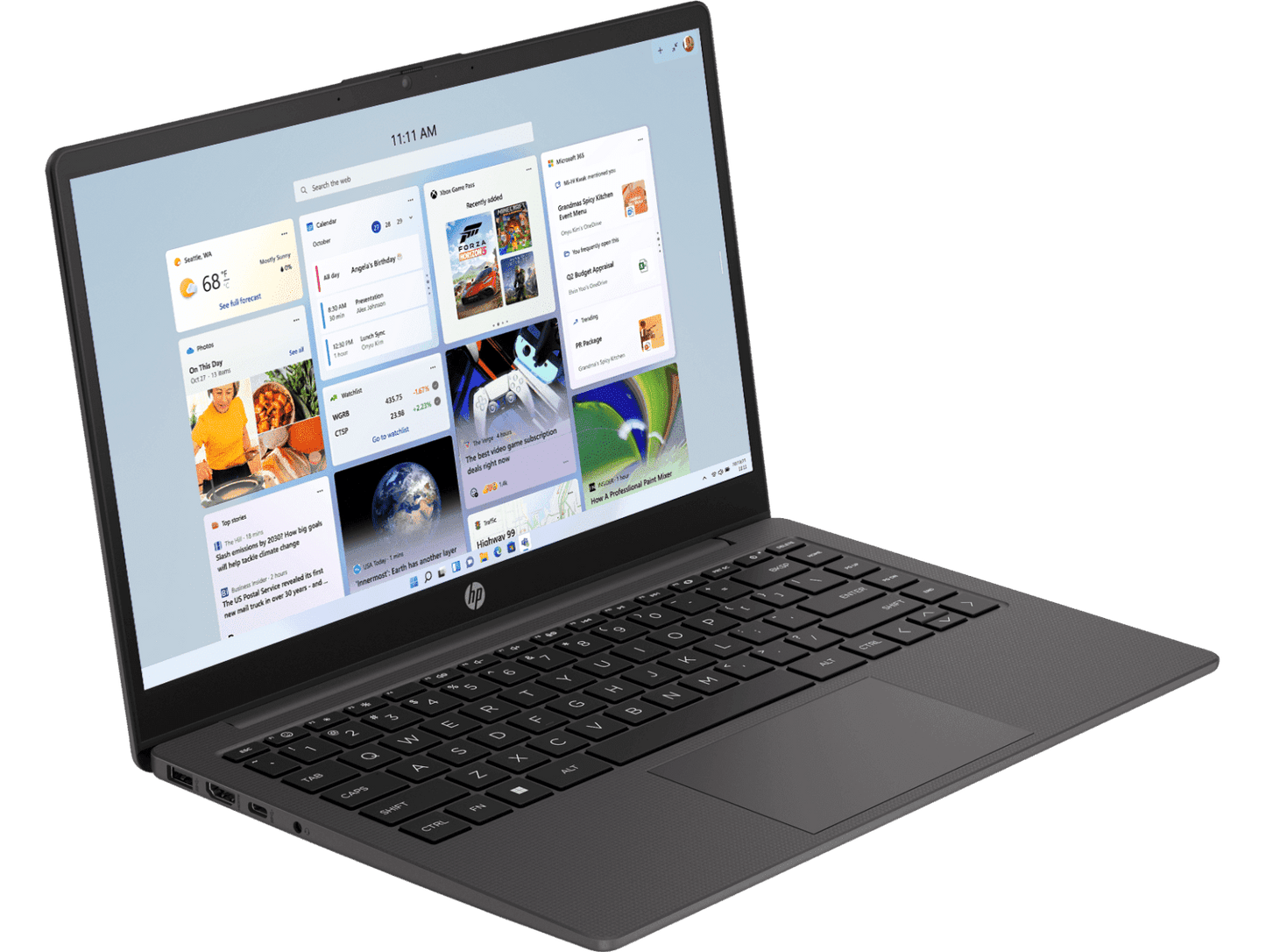 HP 245 G10 \14 INCH HD\R5 7520U\8GB\512GB\PLASTIC\DARK ASH\WIFI 6\DOS\1 YEAR
