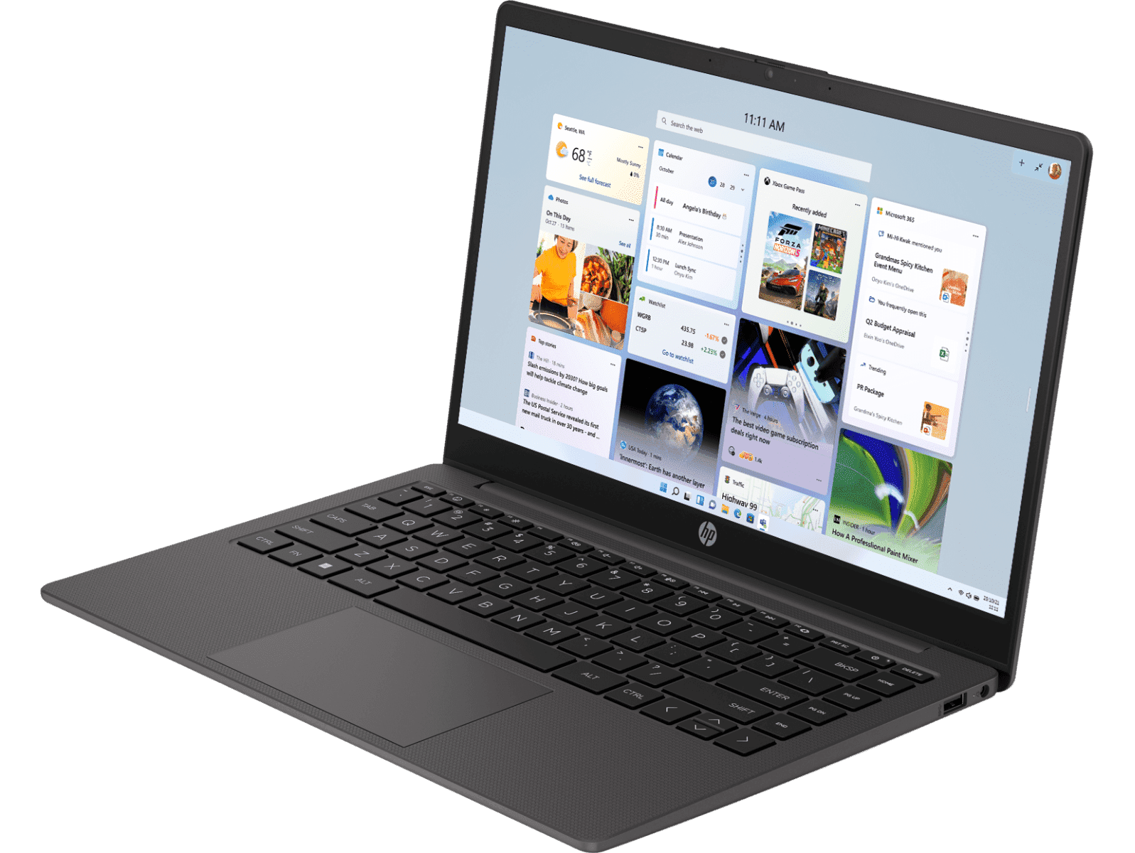 HP 245 G10 \14 INCH HD\R5 7520U\8GB\512GB\PLASTIC\DARK ASH\WIFI 6\DOS\1 YEAR