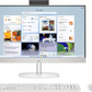 HP AIO 24-CR0477IN (I5-1334U/8/512GB/24/W11 MS24/SHELL WHITE)