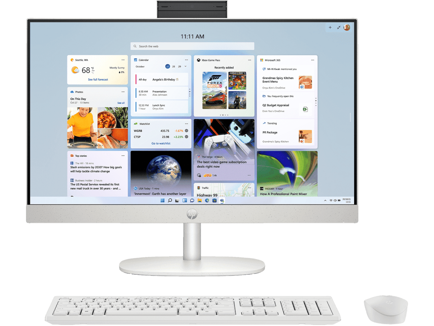 HP AIO 24-CR0477IN (I5-1334U/8/512GB/24/W11 MS24/SHELL WHITE)