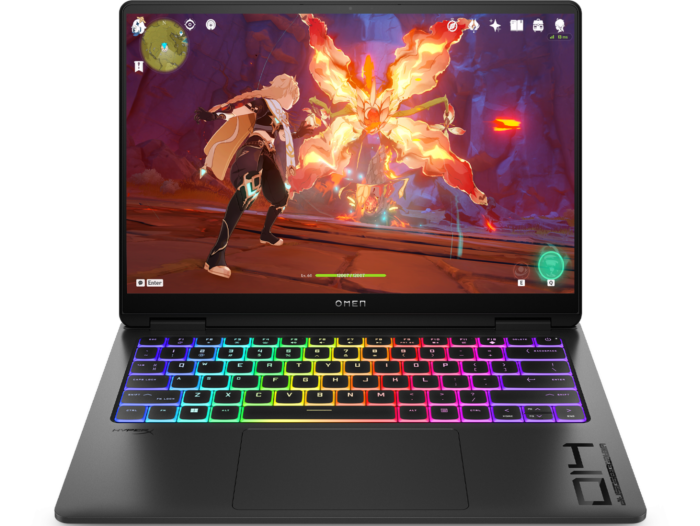 HP OMEN TRANSCEND,BUILT-IN AI,INTEL CORE ULTRA 7 155H,8GB RTX 4060 GPU,14-INCH (35.6 CM),2.8K,OLED,48-120HZ,500 NITS,16GB LPDDR5X,1TB SSD,RGB BACKLIT KB,(MSO,BLACK,1.63 KG),FB0007TX-WINDOWS 11 HOME