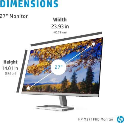 HP 27 INCH M27F FHD IPS MONITOR