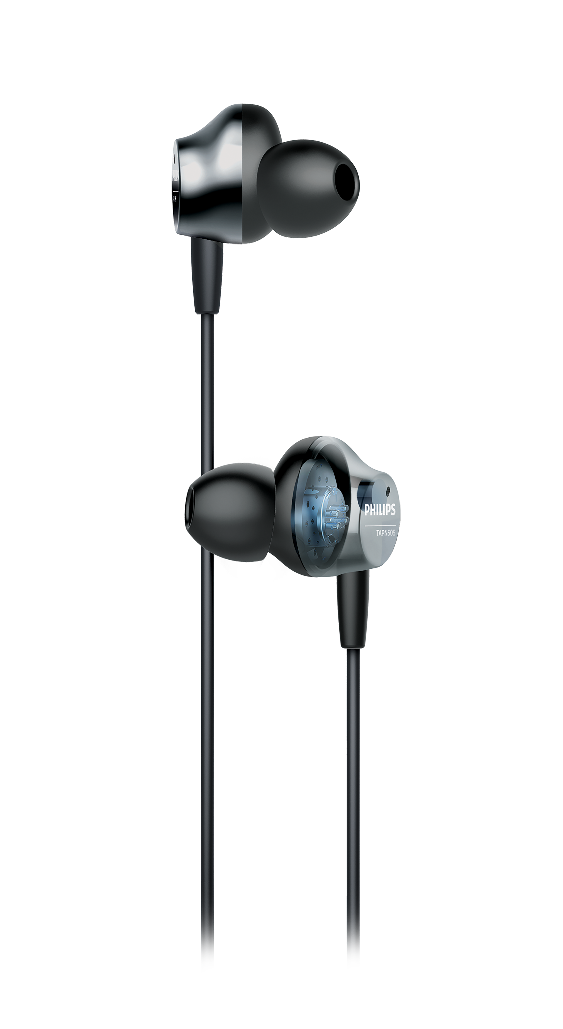 PHILIPS HI-RES AUDIO WIRELESS IN-EAR HEADPHONES TAPN505BK/00