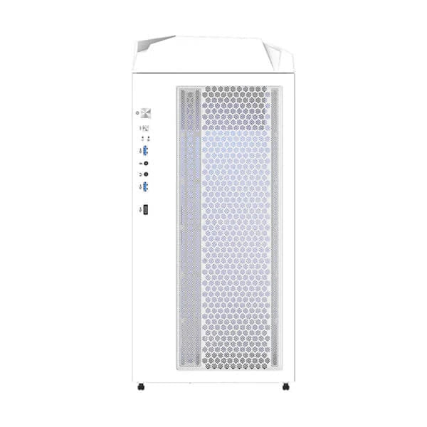 GIGABYTE C301 Glass ARGB EATX Mid Tower Cabinet (White)