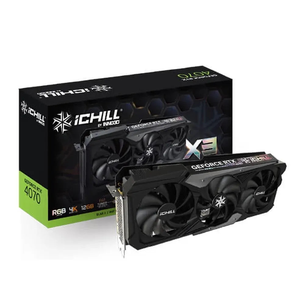 INNO3D GeForce RTX 4070 IChill X3 12GB Nvidia Graphic Card