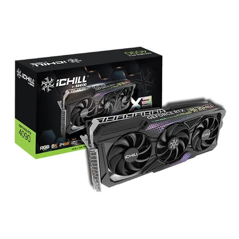 INNO3D GeForce RTX 4090 IChill X3 24GB Nvidia Graphic Card