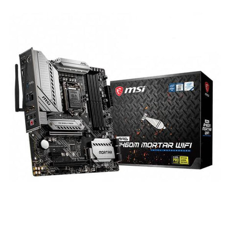 MSI MAG B460M Mortar Wifi DDR4 Intel Motherboard