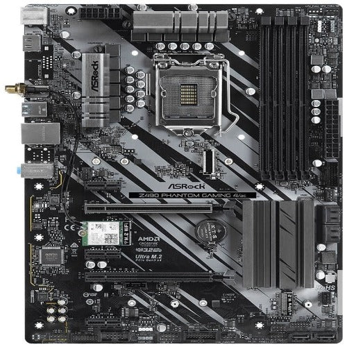 ASROCK Z490 Phantom Gaming 4/Ac DDR4 Intel Motherboard