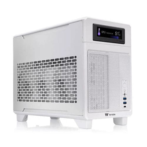 THERMALTAKE TR100 MITX Mini Tower Cabinet (White)