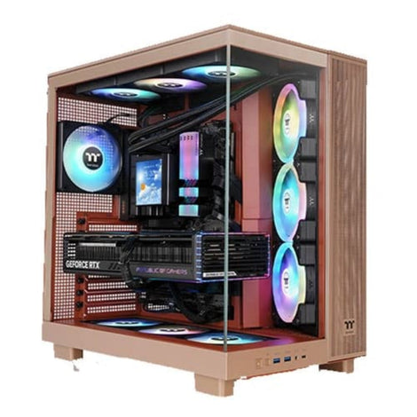 THERMALTEKE VIew 380 XL ARGB ATX Mid Tower Cabient ( Gravel Sand )
