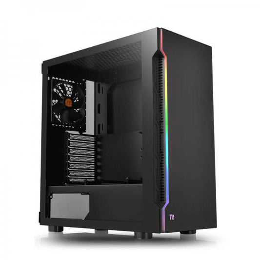 THERMALTAKE H200 RGB ATX Mid Tower Cabinet (Black)