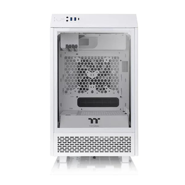 THERMALTAKE The Tower 100 ITX Mini Tower Cabinet (Snow)