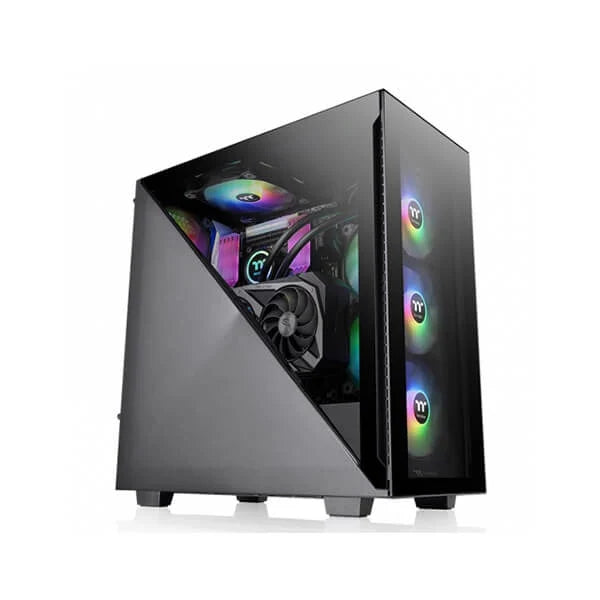 THERMALTAKE Divider 300 ARGB ATX Mid Tower Cabinet (Black)
