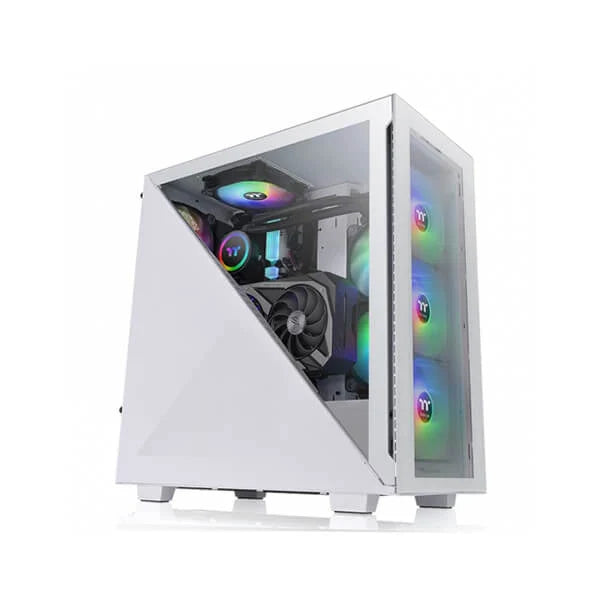 THERMALTAKE Divider 300 ARGB ATX Mid Tower Cabinet (Snow)