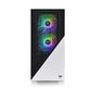 THERMALTAKE Divider 370 Snow ARGB EATX Mid Tower Cabinet (White)