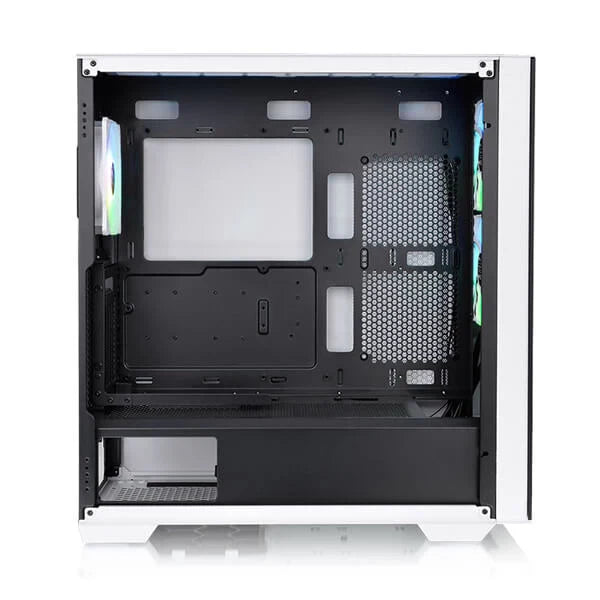 THERMALTAKE Divider 370 Snow ARGB EATX Mid Tower Cabinet (White)