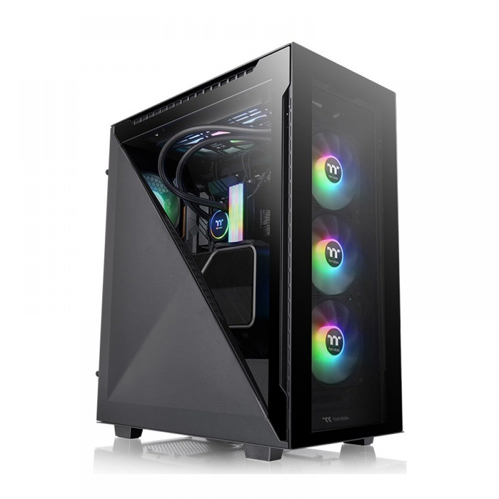 THERMALTAKE Divider 500 ARGB ATX Mid Tower Cabinet (Black)