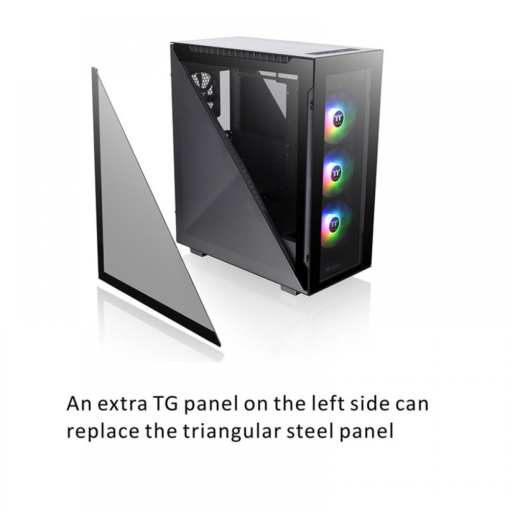 THERMALTAKE Divider 500 ARGB ATX Mid Tower Cabinet (Black)