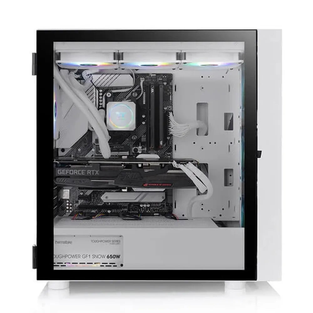 THERMALTAKE H570 ARGB EATX Mid Tower Cabinet (White)