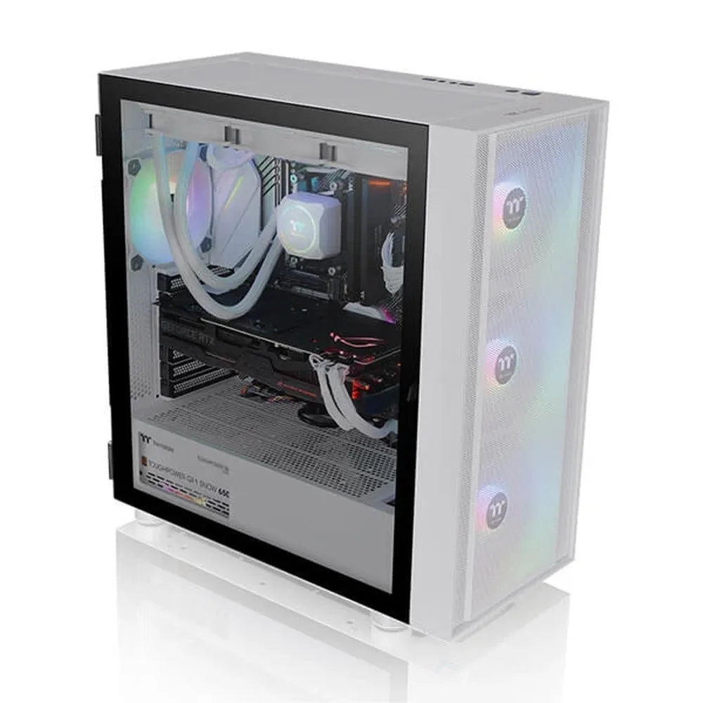 THERMALTAKE H570 ARGB EATX Mid Tower Cabinet (White)