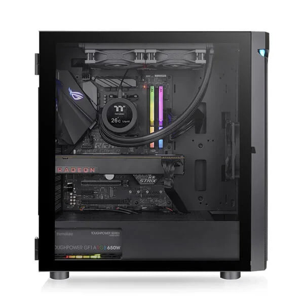 THERMALTAKE H590 ARGB EATX Mid Tower Cabinet (Black)