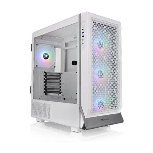 THERMALTAKE Ceres 500 ARGB Snow EATX Mid Tower Cabinet (White)