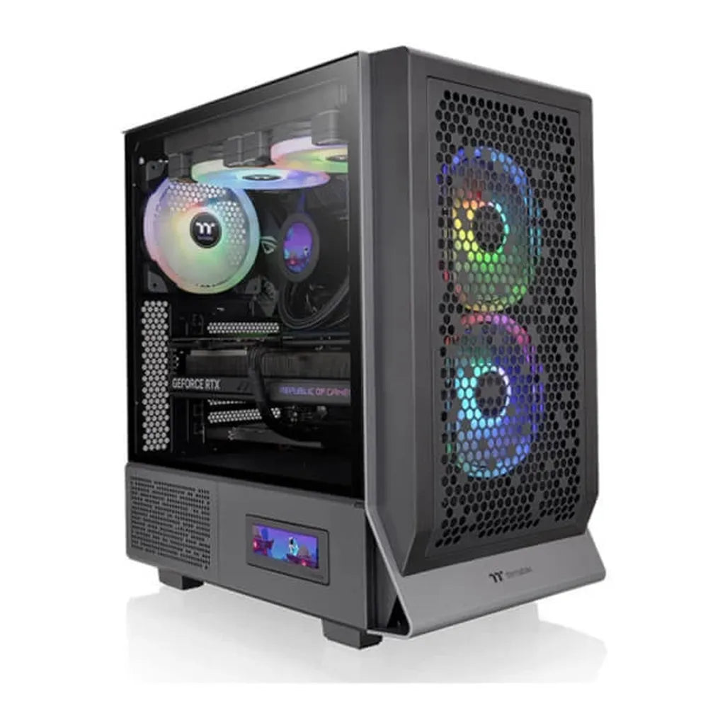 THERMALTAKE Ceres 300 ARGB EATX Mid Tower Cabinet (Black)