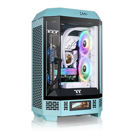 THERMALTAKE The Tower 300 MATX Mini Tower Cabinet ( Turquoise )