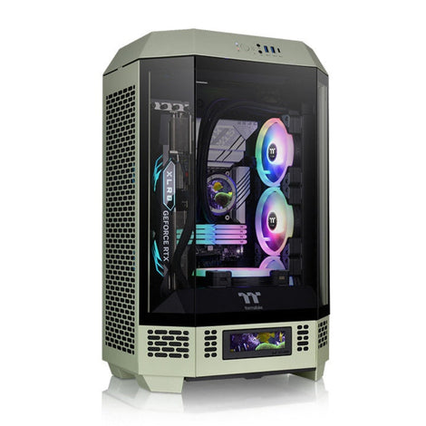 THERMALTAKE The Tower 300 M-ATX Mini Tower Cabinet ( Matcha Green )
