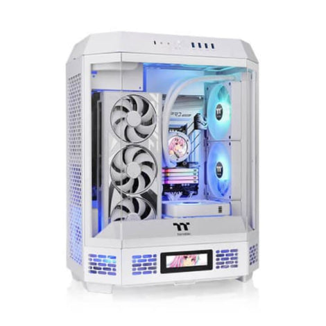 THERMALTAKE the Tower 600 ATX Mid Tower Cabinet (White)