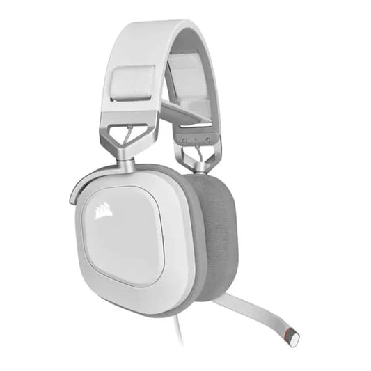 CORSAIR HS80 RGB USB 7.1 Surround Gaming Headphone With Mic ( White ) ( PC )