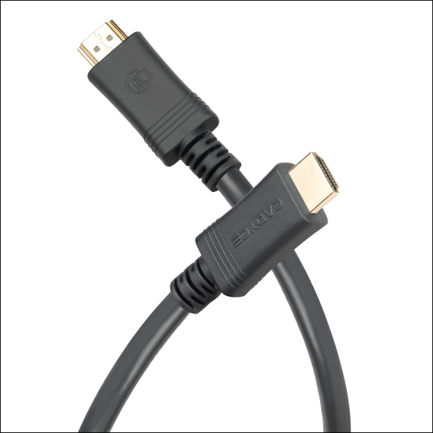CADYCE HIGH SPEED HDMI CABLE WITH ETHERNET (3M) (BLACK) CA-HDC3M