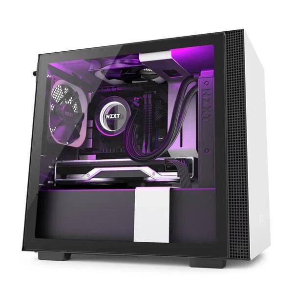 NZXT H210i ITX Mini Tower Cabinet (Matte White-Black)