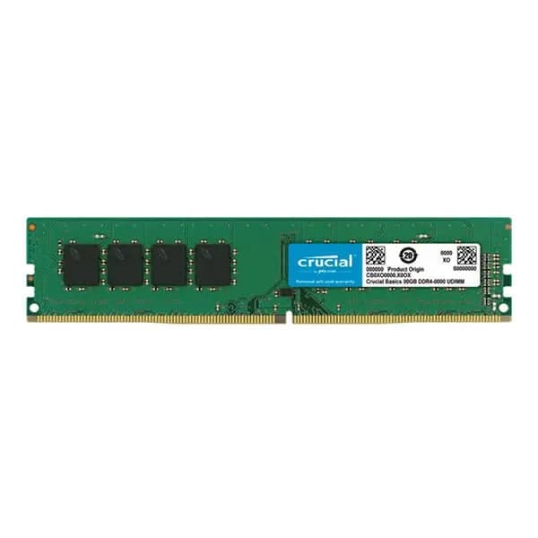 CRUCIAL 8GB ( 8GB x 1 ) 2666MHz Desktop DDR4 RAM ( CL19 )