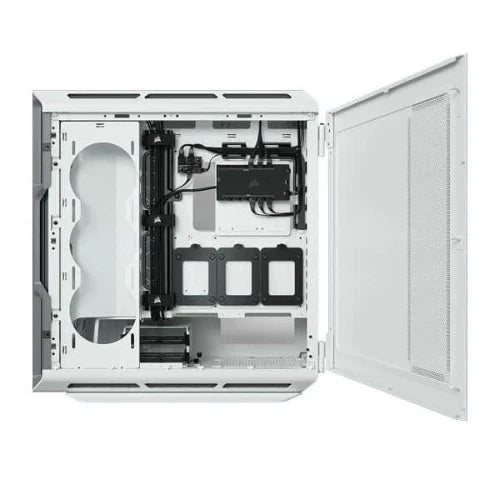 CORSAIR iCUE 5000T RGB EATX Mid Tower Cabinet (White)